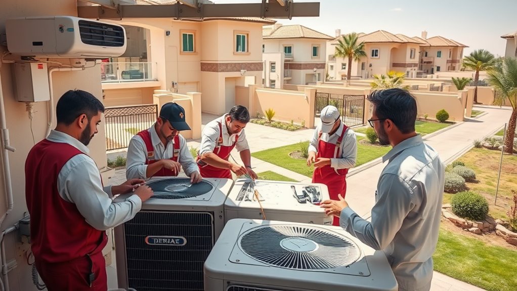 شركة فك وتركيب مكيفات حي الجنادرية